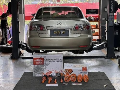Laatste bedrijfscasus over Installatiewerk. Mazda 6 oude auto is bijgewerkt met EDDY verstelbare comfort schokdemper.