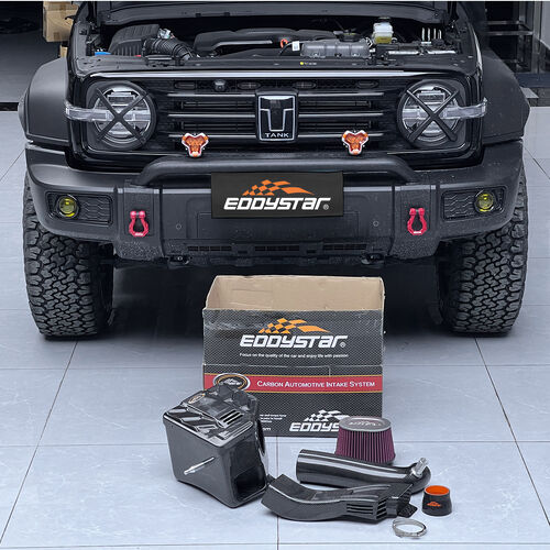 Laatste bedrijfscasus over Unleash the Fierce Power | Tank 300 2.0T Upgraded with EDDY Vortex Carbon Fiber Intake Box, Delivering Instant & Surge Power!