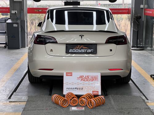 Laatste bedrijfscasus over 2021 Tesla Model 3 RWD Upgraded with Sport Short Springs: Sleeker Stance & Smoother Ride!