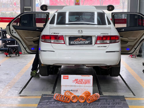 Laatste bedrijfscasus over 2004 Honda Accord 2.0L Upgraded with EDDY Sport Short Springs