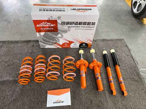 Laatste bedrijfscasus over Golf 6 GTI uit 2010, geüpgraded met EDDY verstelbare comfortschokdempers