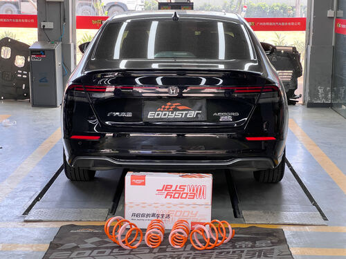 Laatste bedrijfscasus over 2024 11th-Gen Honda Accord 1.5T | EDDY Sport Short Springs Upgrade: Better Handling & Safer Driving