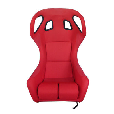 Fiberglass Bucket Racing Seat Veiligheidsbeveiliging Integratie Rood en Zwart Racing Seats