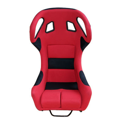 Fiberglass Bucket Racing Seat Veiligheidsbeveiliging Integratie Rood en Zwart Racing Seats