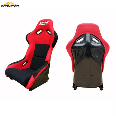 EDDYSTAR Carbon Fiber Bucket Seats Dual Slider Gemakkelijk te installeren voor raceauto's