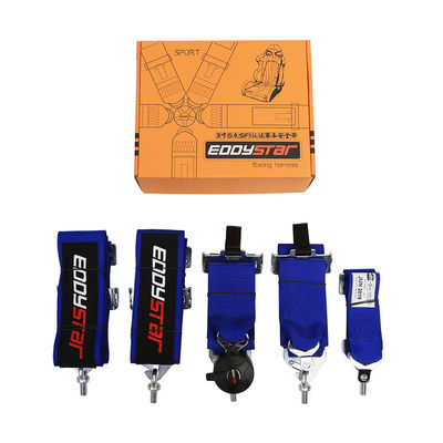 Nylon Sport Style Racing Seat Belt Bule 3 inch Breed voor Automotive Safety FIA Certificaat
