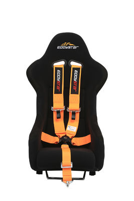 EDDYSTAR Nylon Drift Auto Racing Seat Belt Oranje Kleur 5-punts Seat Belt