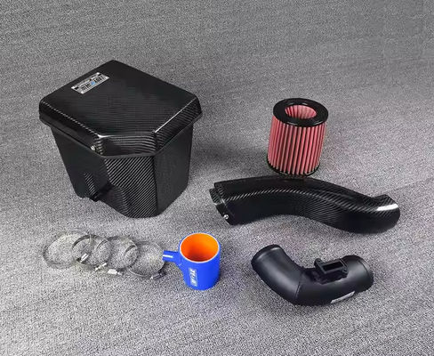 Warmtebestand Carbonvezel Luchtinlaat Gemakkelijk te installeren Voor Honda Fit GK5
