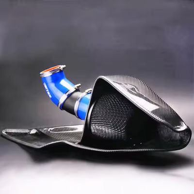 Carbon Fiber Cold Air Induction Kit Verbetering van Filtratie Voor Audi Q5 1.8T