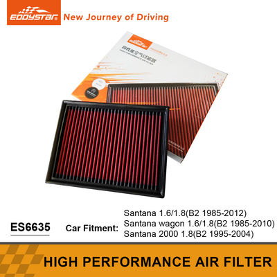 Compacte structuur Luchtfilter met hoge doorstroming Verbeteren van de motor efficiëntie voor 1.8 Santana