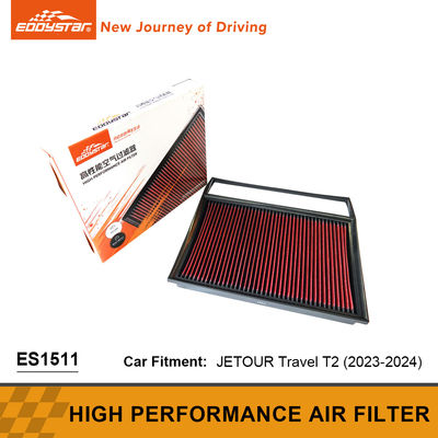 Hoogstroomwasbare luchtfilter met staaldraadnet JETOUR Travel T2