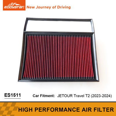 Hoogstroomwasbare luchtfilter met staaldraadnet JETOUR Travel T2