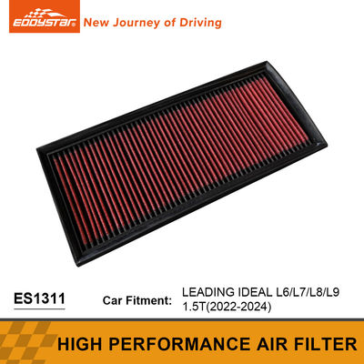 Eenvoudig schoonmaakbaar luchtfilter met hoge stroom LEADING IDEAL L6 Filter voor autopaneel