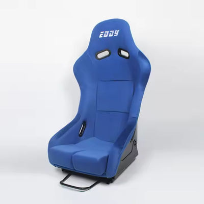 EDDYSTAR Luxe Blue Soft Bucket Racing Seat Op maat gemaakte raceauto stoel