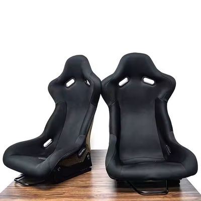 Grote maat Bucket Racing Seat Kussen Aanpasbaar logo Zwart Racing Seats