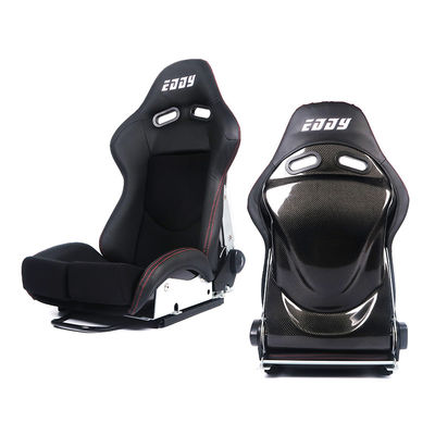 Sport type koolstofvezel autostoeltje Comfortabel interieur voor raceauto