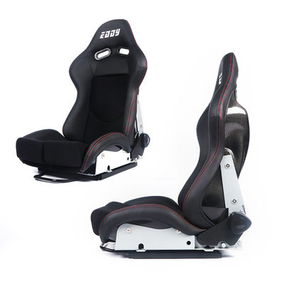 Sport type koolstofvezel autostoeltje Comfortabel interieur voor raceauto
