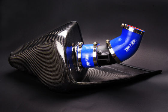 Carbon Fiber Cold Air Induction Kit Verbetering van Filtratie Voor Audi Q5 1.8T