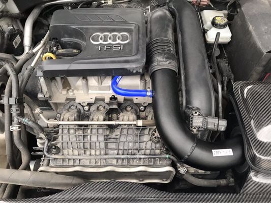 EDDYSTAR Aluminium Hoogwaardige koolstofvezel Luchtinname Hoog efficiëntie Voor Audi A3