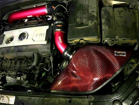 Opwaardering naar koolstofvezel Airbox met hoge prestaties voor Volkswagen Tiguan