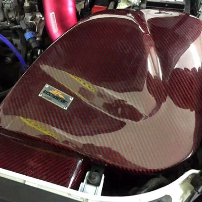 Lichtgewicht & Sterk Carbon Fiber Input Airbox voor Ford Mondeo