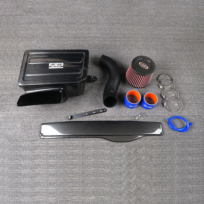 Vortex-genererende EDDYSTAR Carbon Fiber Luchtinlaatkit met 76mm High-flow Filter voor 15-16 Audi A3 1.8T/2.0T - Bolt-On Installatie