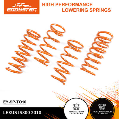 EDDYSTAR High-Stiffness Sport Lowering Springs with 20% Stiffer Front and 15% Stiffer Rear for Improved Stability in LEXUS ES250 ES200 ES300 ES350 IS250 IS250C IS300